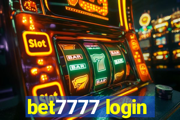 bet7777 login